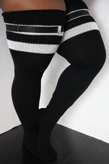 Garter Belt- For Real Plus Size Thigh high socks