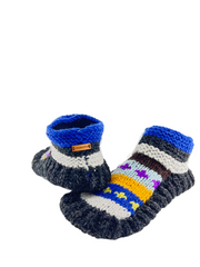 Non-slip socks for elderly| Handknitted socks | Warm slippers for Winters for Men & Women | Hospital socks