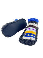 Non-slip socks for elderly| Handknitted socks | Warm slippers for Winters for Men & Women | Hospital socks