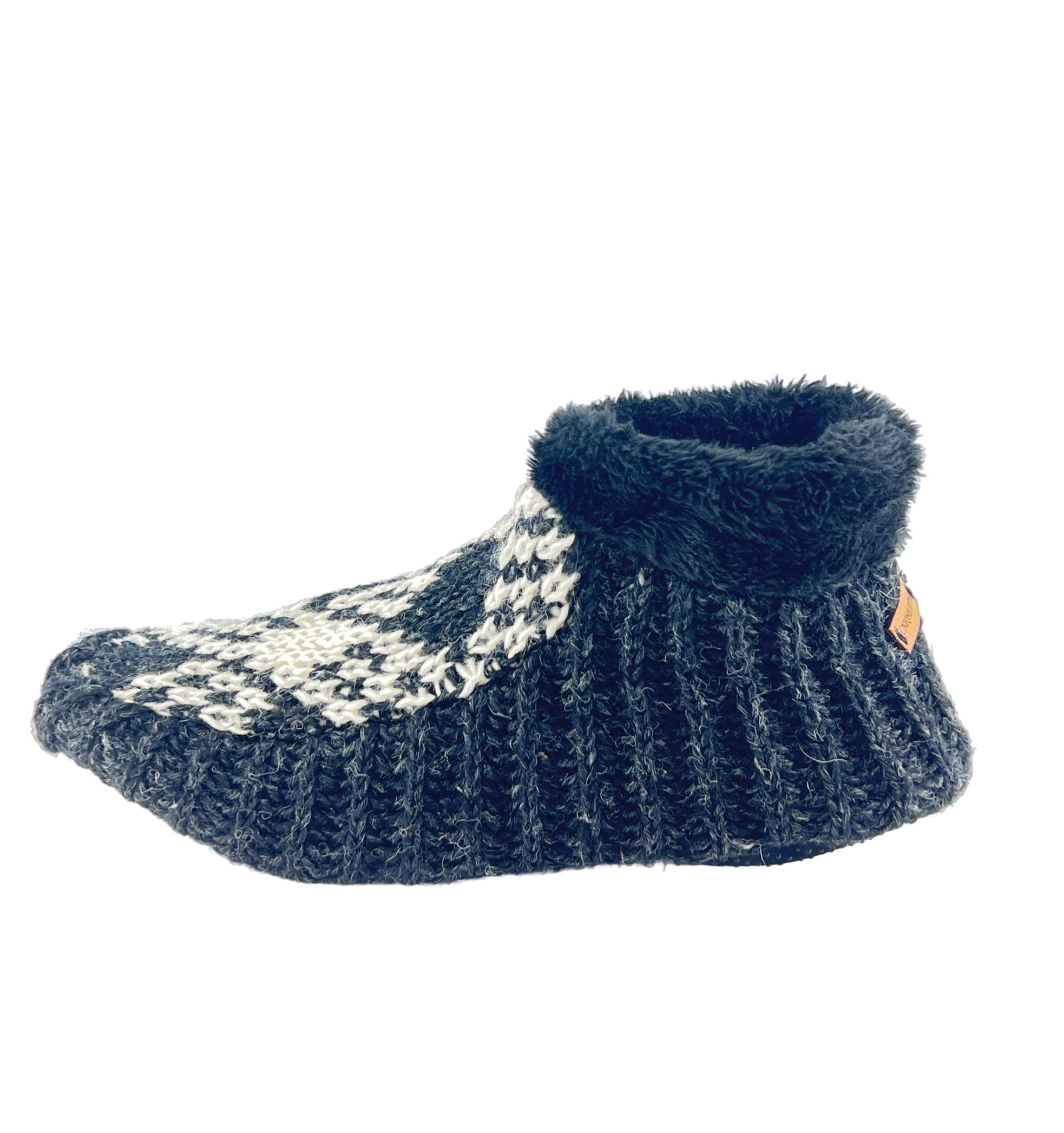 Anti-slip Woolen booties | Cute slippers |Cozy Wool Slippers for Home | Cute Ankle Length House Slippers for Men & Women| Fur slippers