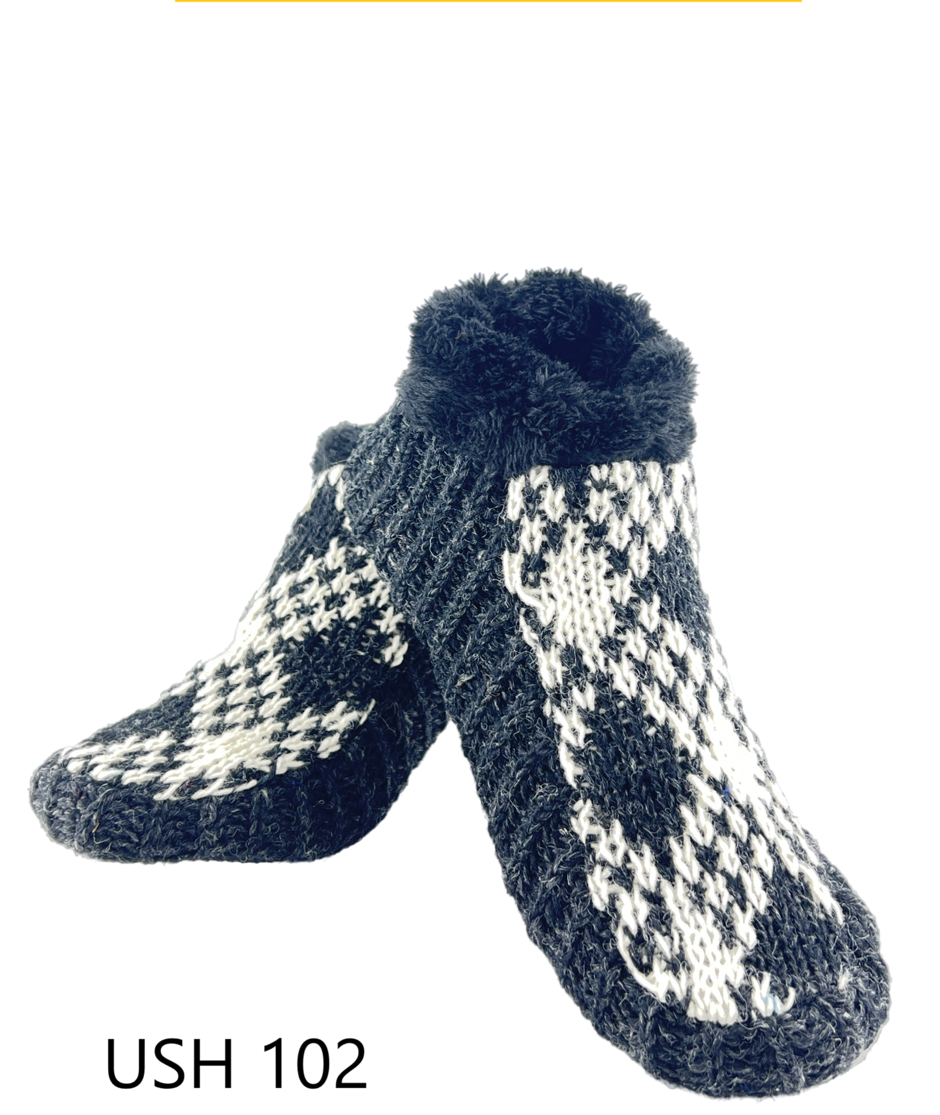 Anti-slip Woolen booties | Cute slippers |Cozy Wool Slippers for Home | Cute Ankle Length House Slippers for Men & Women| Fur slippers