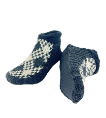 Anti-slip Woolen booties | Cute slippers |Cozy Wool Slippers for Home | Cute Ankle Length House Slippers for Men & Women| Fur slippers