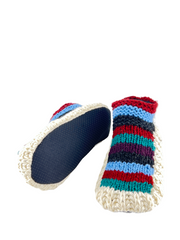 Non-slip Thick socks | Wool fleece lined | Cozy House Slippers | Indoor slippers | Fleece Lined Slipper boots |Hand Knitted Socks