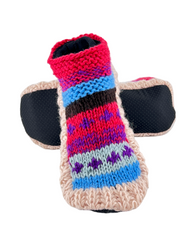 Comfy home shoes | Non slip Sole | Fuzzy Slippers Boots | Plush slippers| Adult home slippers| woolly socks | Fleece lined pure wool slipper