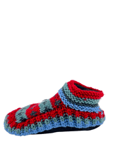 Women’s Non-Slip Hand Knitted Woolen Slippers Socks | Pure Yak Wool Hand Knitted Socks | Cozy House Wear Ankle Slippers | Fleece Lined boots