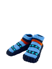 Comfy home shoes | Non slip Sole | Fuzzy Slippers Boots | Plush slippers| Adult home slippers| woolly socks | Fleece lined pure wool slipper