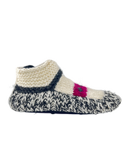 Fleece Lined boots |Women’s Non-Slip Hand Knitted Woolen Slippers Socks | Pure Yak Wool Hand Knitted Socks | Cozy House Wear Ankle Slippers