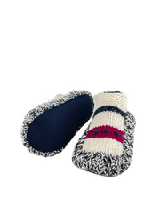 Fleece Lined boots |Women’s Non-Slip Hand Knitted Woolen Slippers Socks | Pure Yak Wool Hand Knitted Socks | Cozy House Wear Ankle Slippers