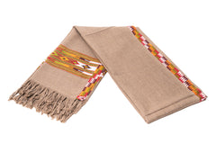 Shawl for Winter | Ethnic Blanket | Elegant Wool Scarf / Stole | Himalayan Wool Mediation Shawl/ Blanket | Handwoven Indian Yoga Shawl